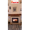 ARGO 80  778 x 563 x p 460 mm posé sans démolition  dans cheminée